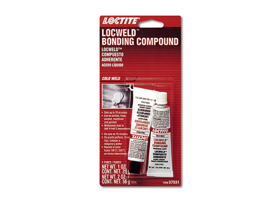 樂泰可加工(gōng)修複粘膠 LOCTITE LOCWELD BONDING COMPOUND