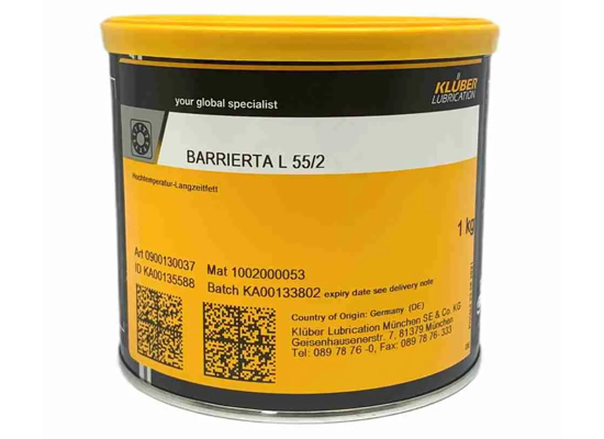 克魯勃高溫長效潤滑脂L55系列 BARRIERTA L 55